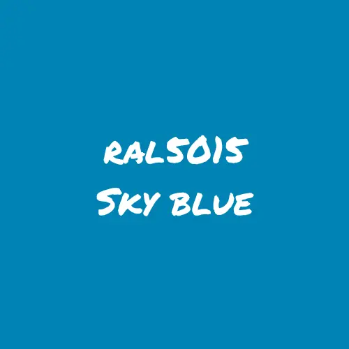 RAL5015 Sky Blue PVC