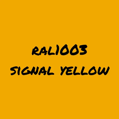 RAL1005 Signal Yellow