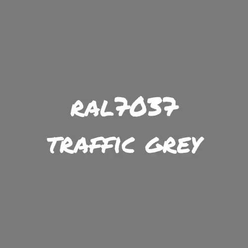 RAL7037 Traffic Grey PVC
