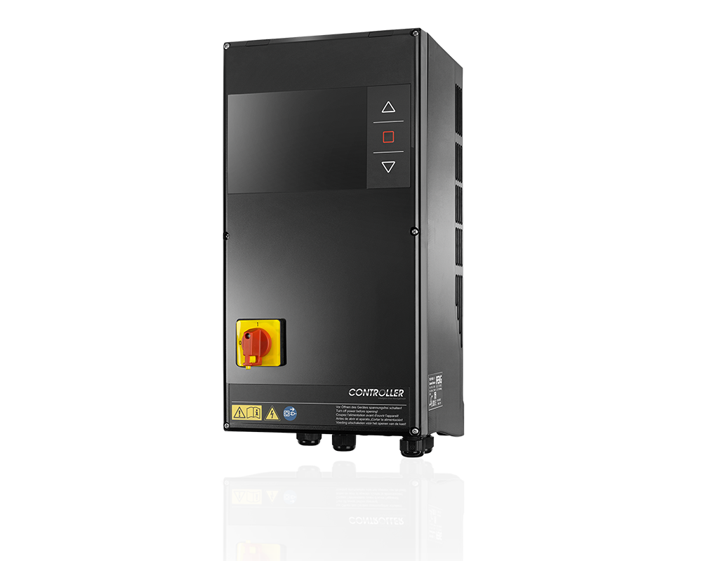 Feig TST FUZ2-LGH frequency convertor control unit, with 3-fold button in the cover, CEE plug, For up to 1.5kW (10A)