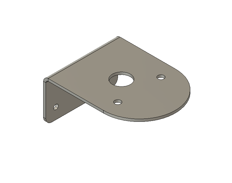 Mini LED Beacon SS Mounting Bracket