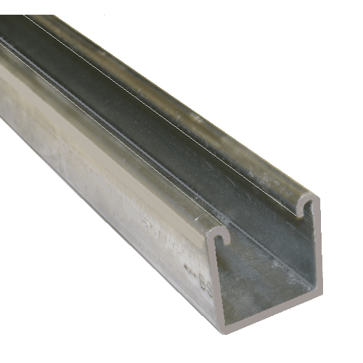 41mm Plain Channel x 6m (Pre-Galv)