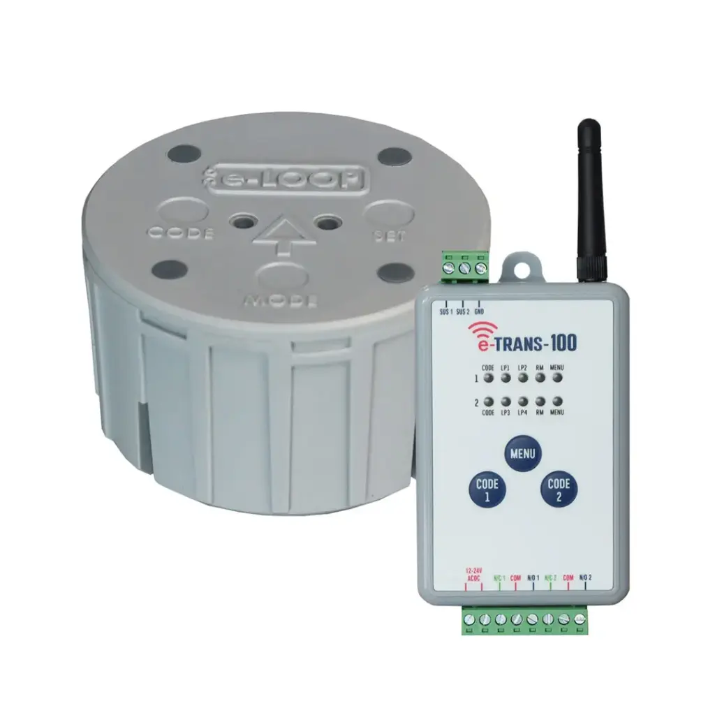 ELOOP INDUSTRIAL Door Access controller exit mode inground kit with ETRANS100