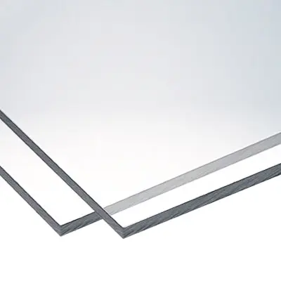 2mm Polycarbonate light curtain cover 2400x25mm for 2.5m L/C