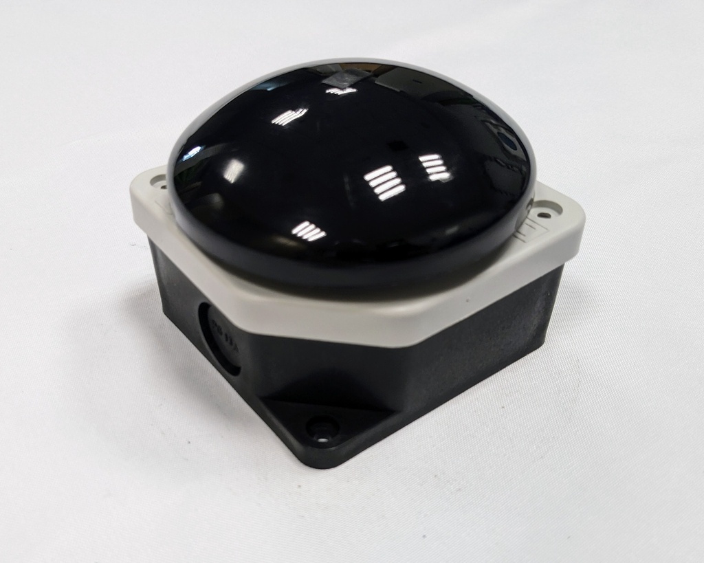 [HPS0035] Push button (black mushroom)